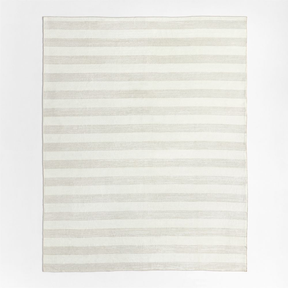 Casey Striped Washable Area Rug