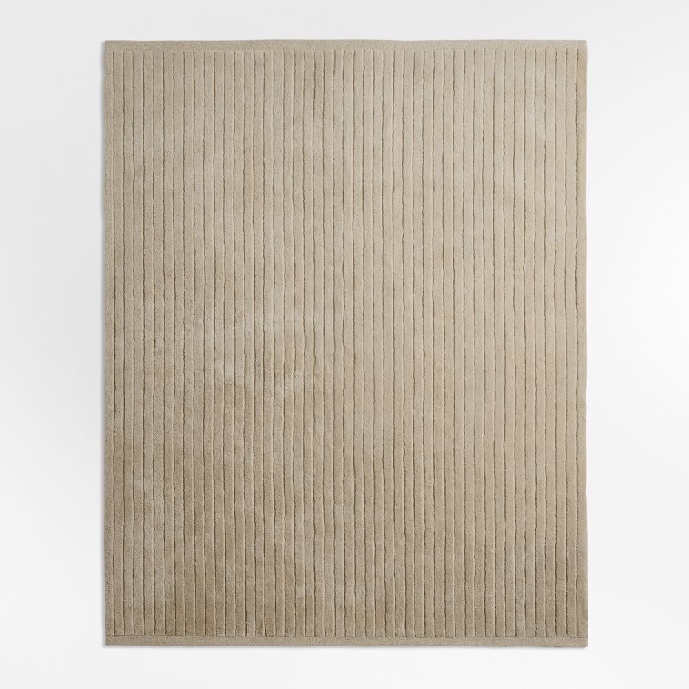 Aija Striped Pampas Ivory Kids Performance Area Rug