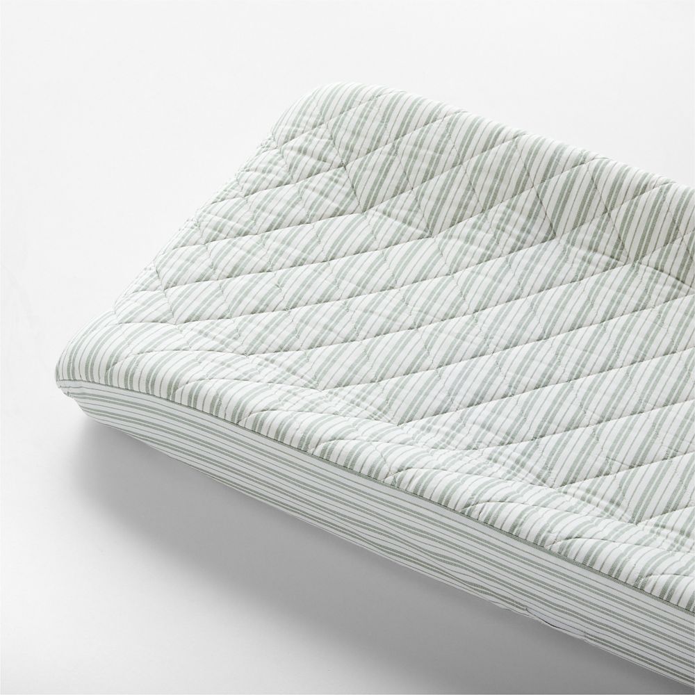 Frenchie Verte Green Organic Changer Cover by Leanne Ford