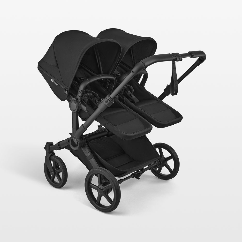 Bugaboo Donkey 6 Baby Stroller Heritage Black Sibling Seat