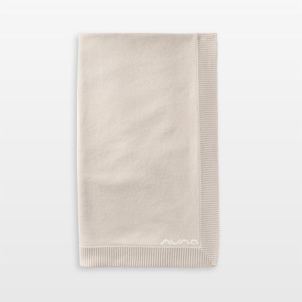 Nuna Beige Cashmere Toddler Blanket