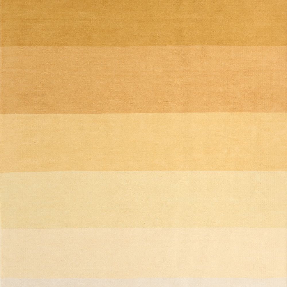 Soft Gradient Yellow Chenille Kids 12"x18" Rug Swatch