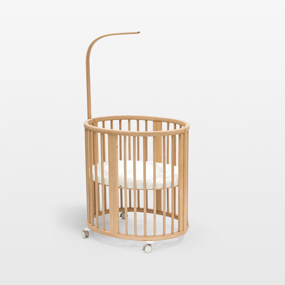 Stokke Sleepi Natural Wood Crib Drape Rod