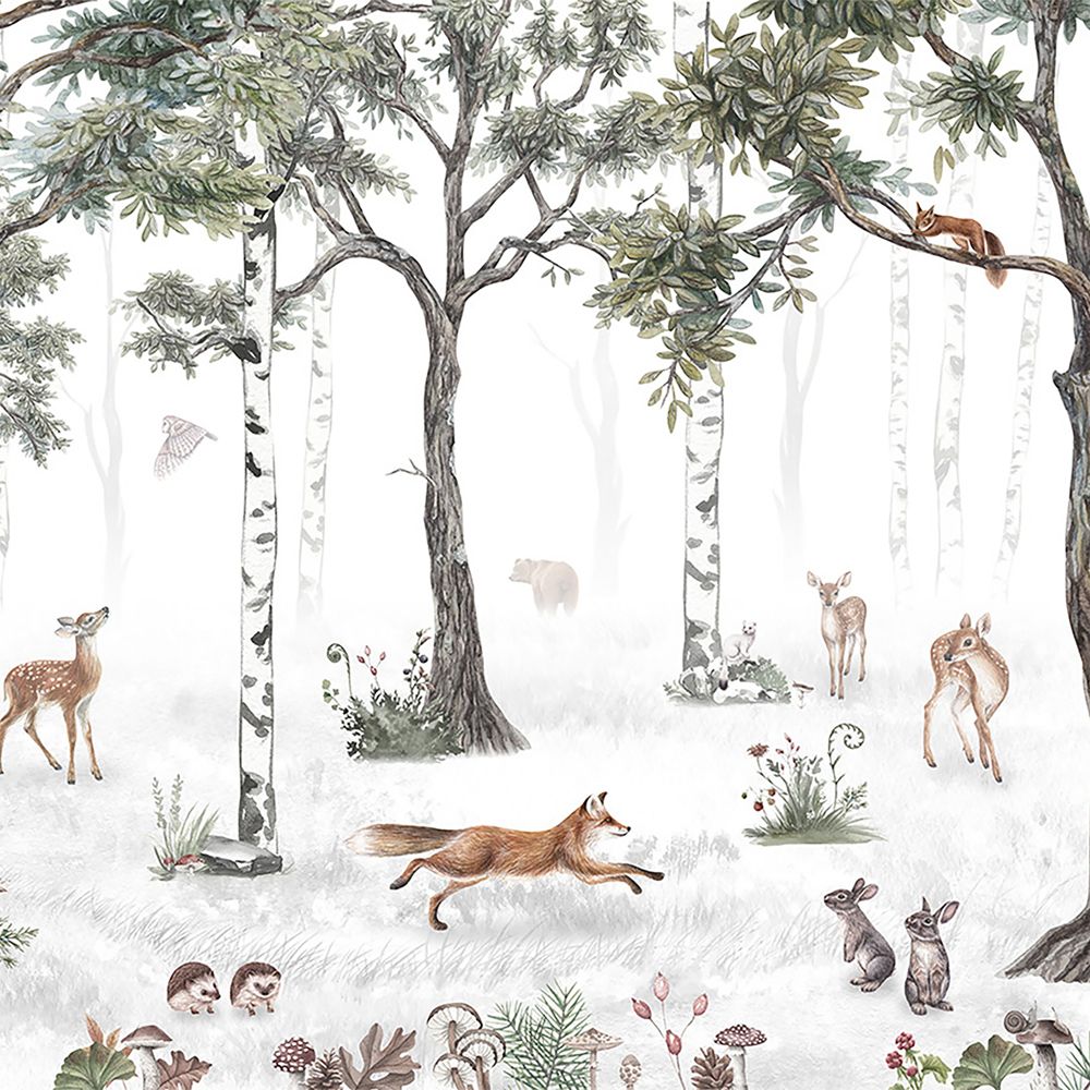 Tempaper Woodland Adventure Peel & Stick Wall Mural