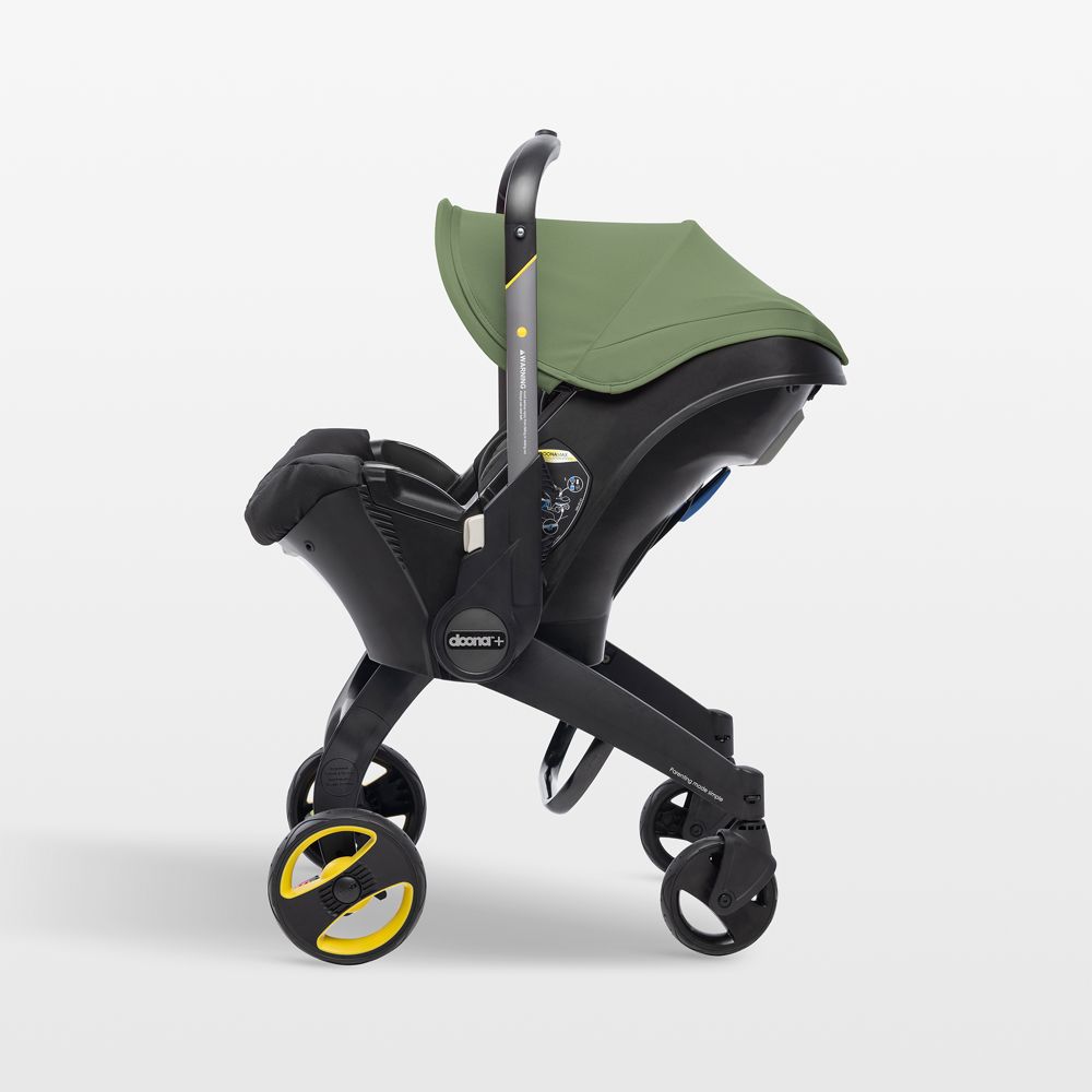 Doona Desert Green Compact Infant Car Seat & Stroller with Base