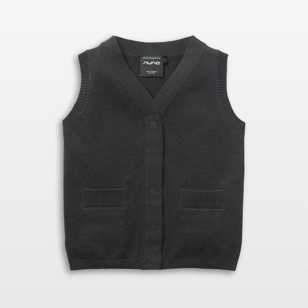 Nuna Shadow Black Cashmere Toddler Vest