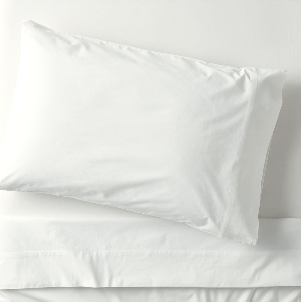 Cozy Cloud Pampas Ivory Washed Organic Cotton Kids Sheet Set