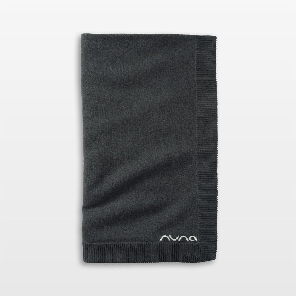 Nuna Shadow Black Cashmere Toddler Blanket