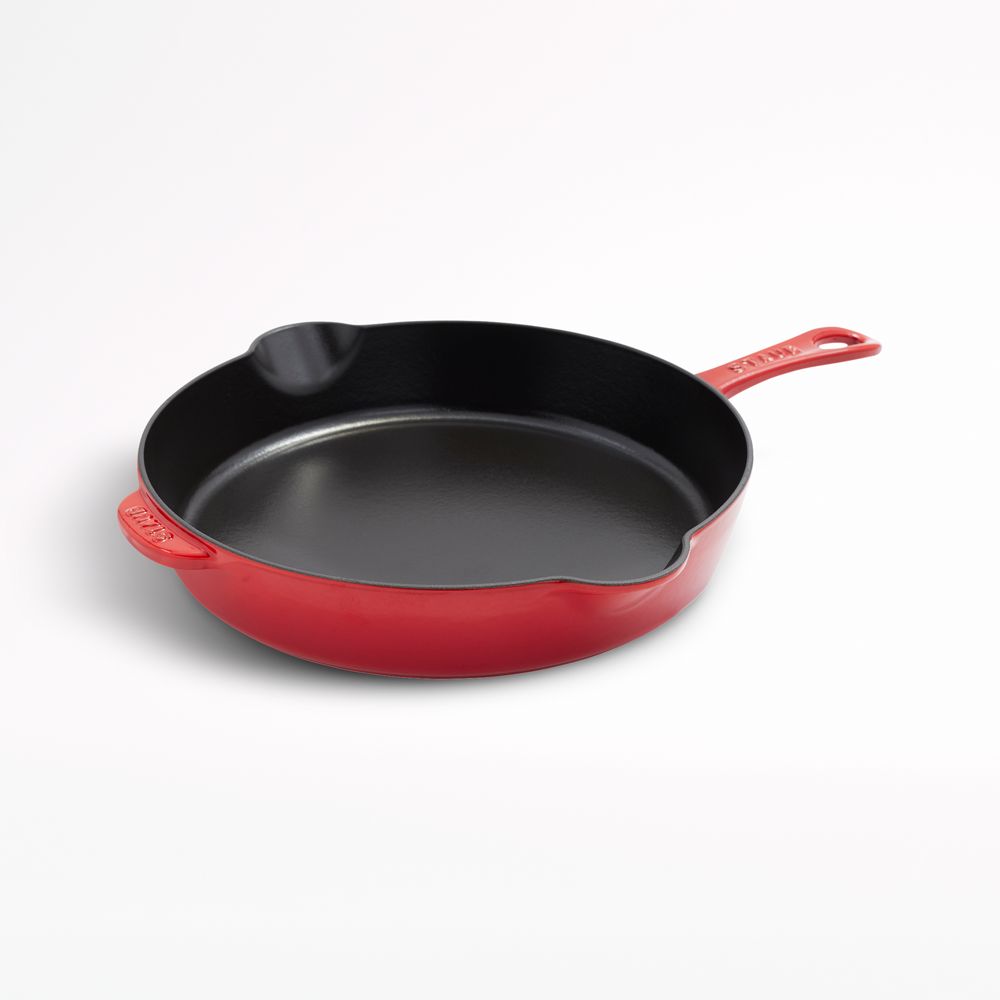 Staub 11" Cherry Traditional Skillet