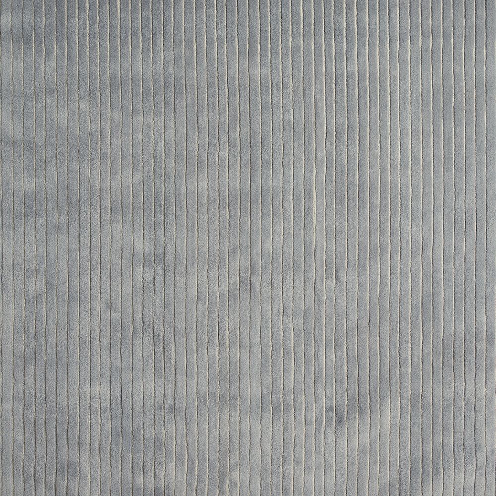 Aija Striped Mist Blue Kids Performance 12"x18" Rug Swatch