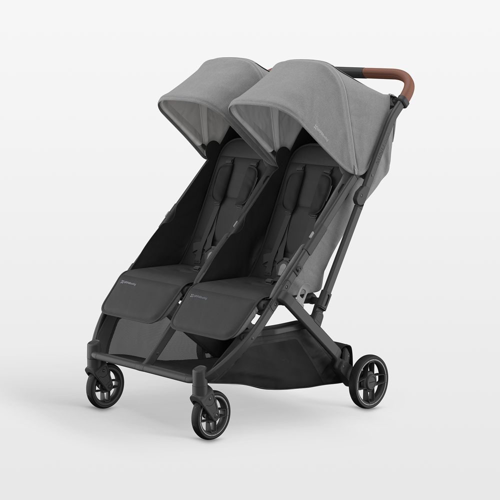 UPPAbaby Greyson Grey Minu Duo Double Baby Stroller