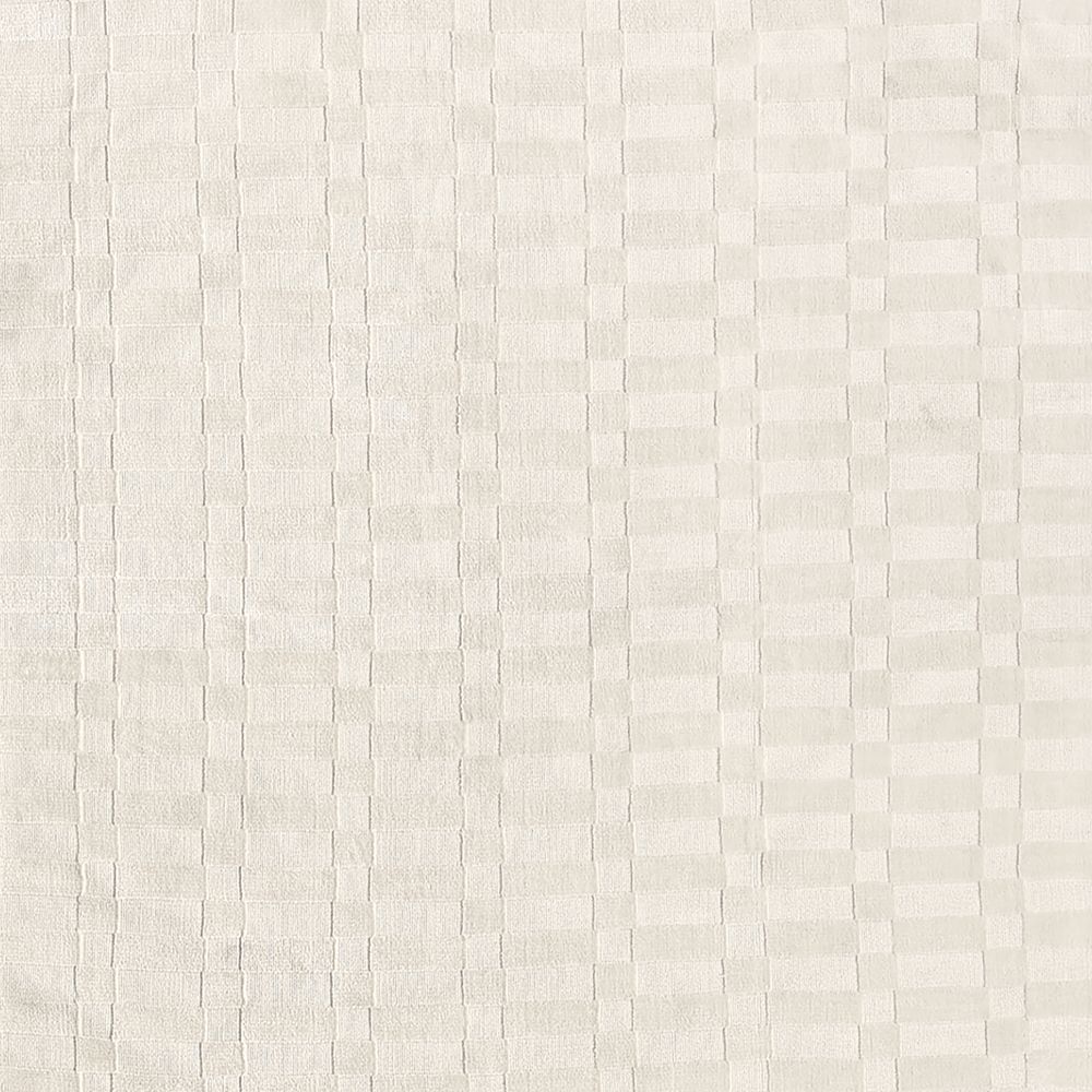Geo Checker Ivory Performance Kids 12"x18" Rug Swatch
