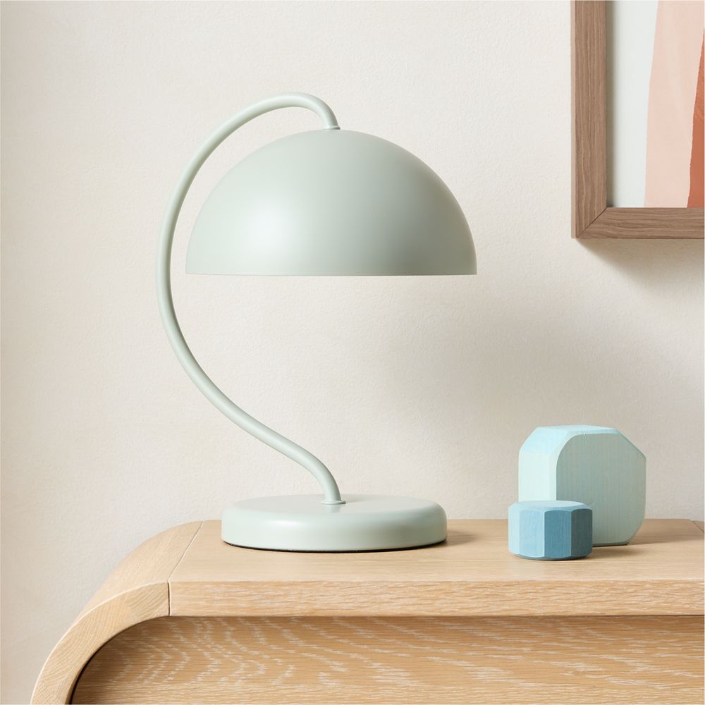 Nello Green Metal Desk Lamp