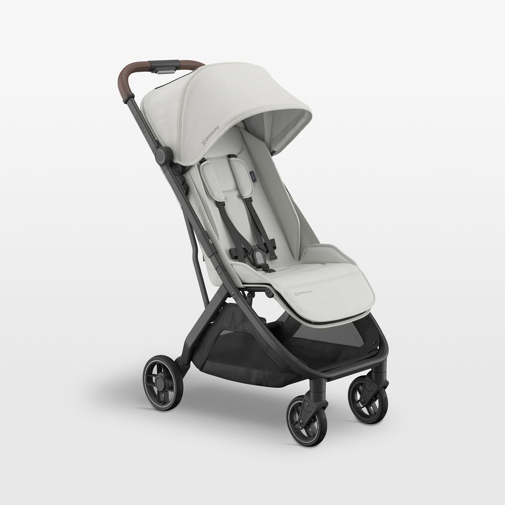 UPPAbaby Minu V3 Savannah Pearl Grey Melange Compact Baby Stroller