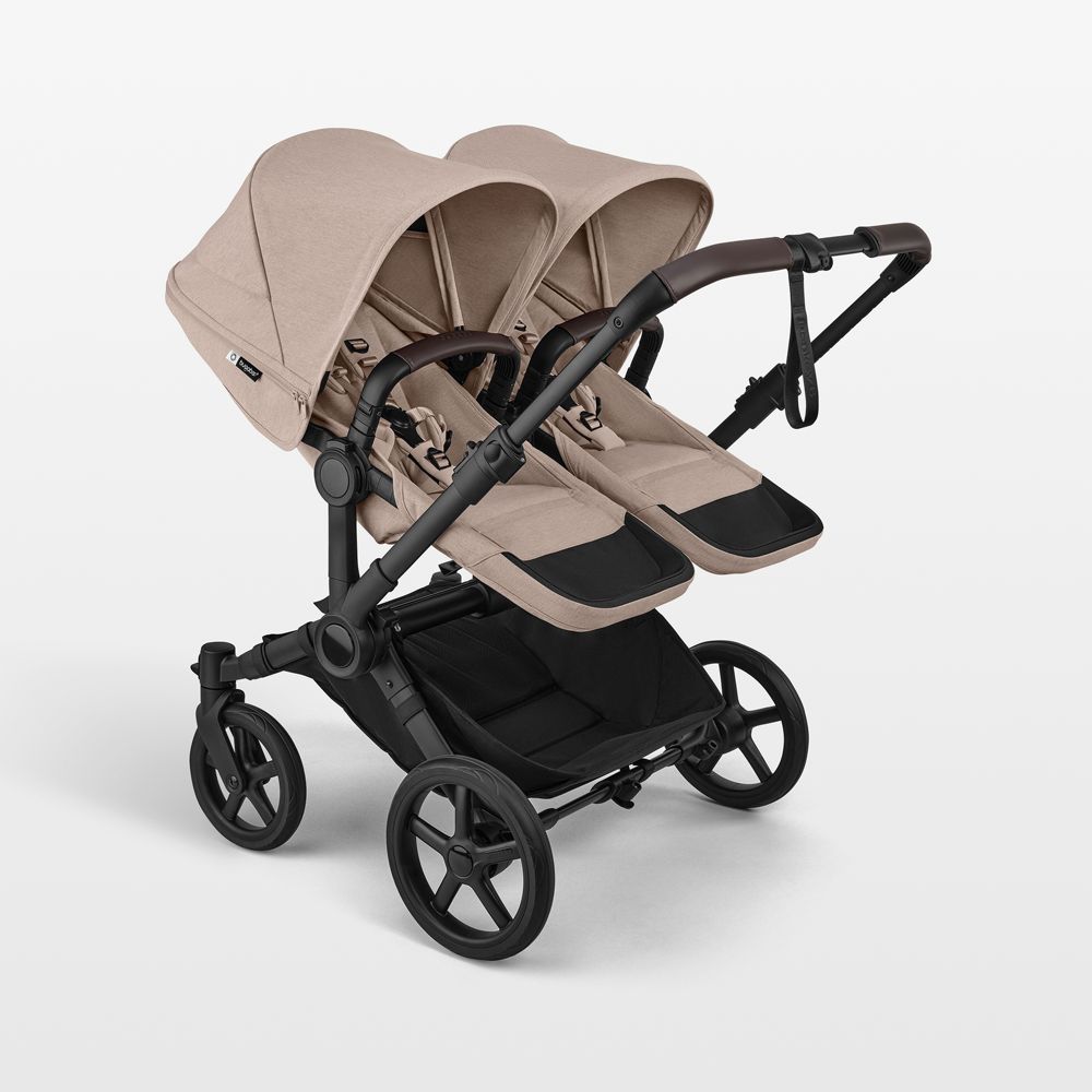 Bugaboo Donkey 6 Baby Stroller Desert Taupe Melange Sibling Seat