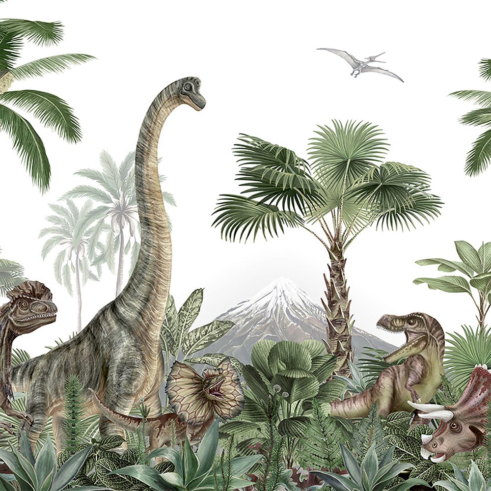 Tempaper Dino Island Peel & Stick Wall Mural