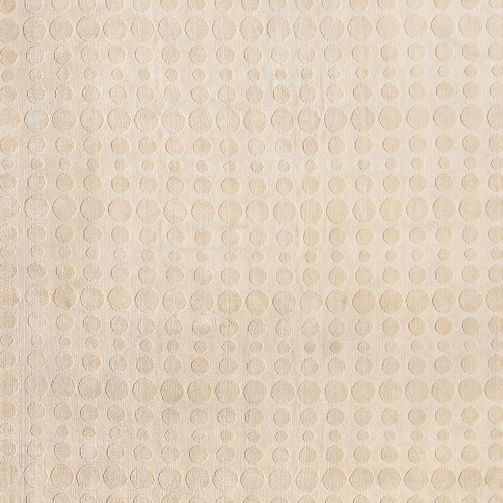 Geo Dotty Ivory Performance Kids 12"x18" Rug Swatch