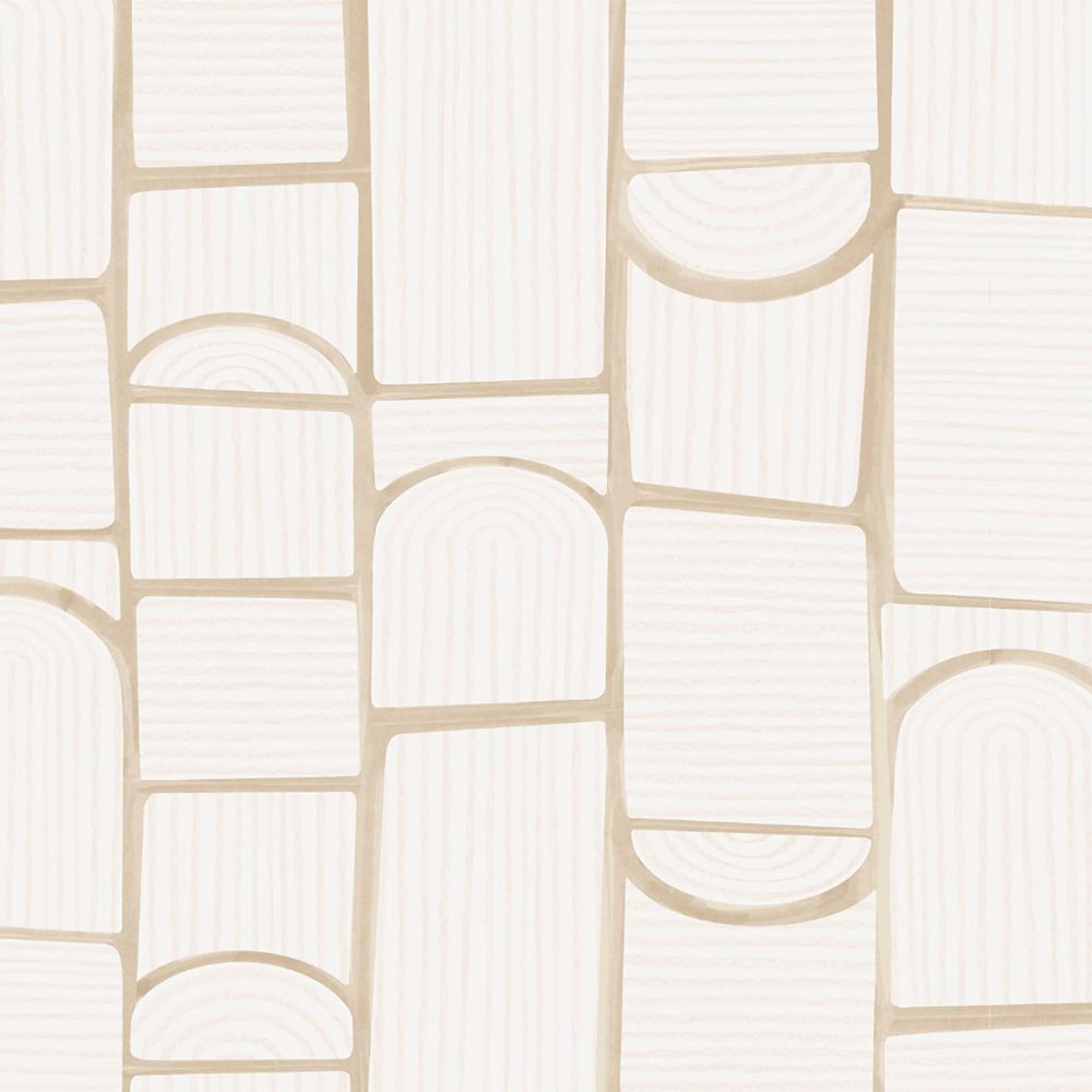 Backdrop Bloomsbury Warm White Wallpaper