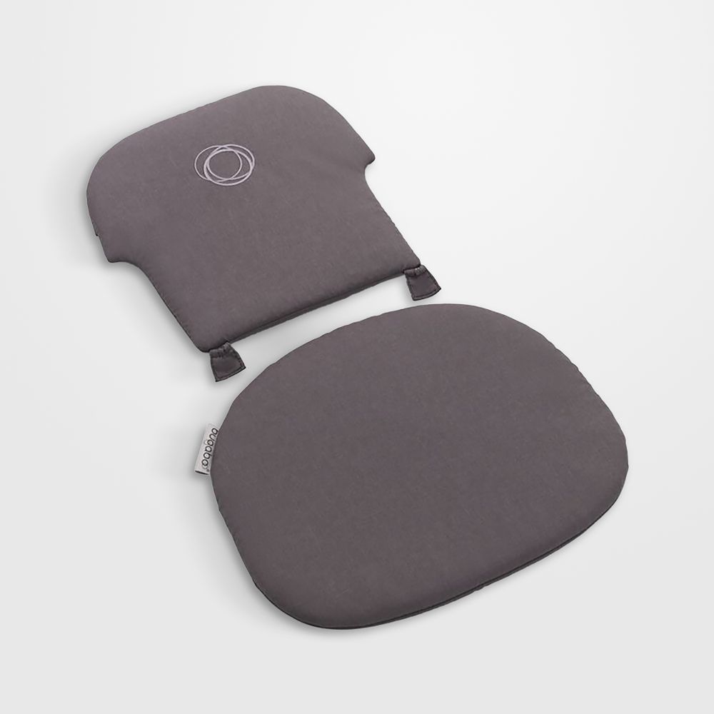Bugaboo Giraffe Stormy Grey High Chair Pillow Set