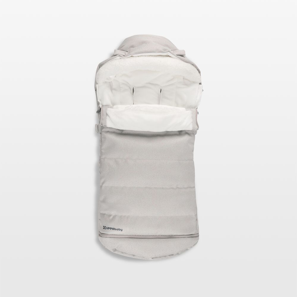 UPPAbaby CozyGanoosh Savannah Pearl Grey Stroller Footmuff