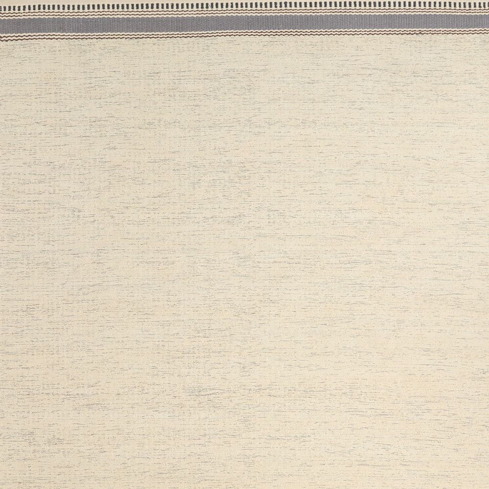 Border Stripe Slate Blue Chenille Kids 12"x18" Rug Swatch