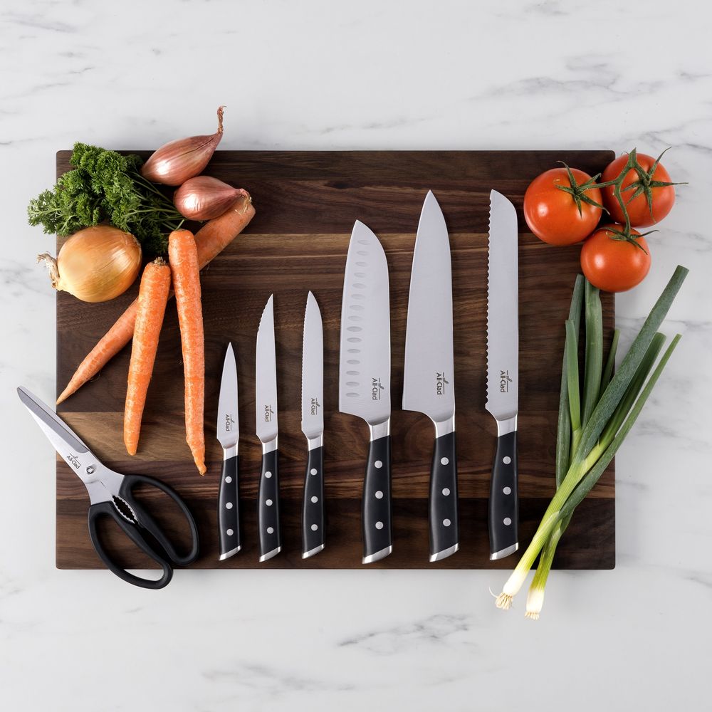 Alternative view of All-Clad Forged 12-Piece Knife Block Set