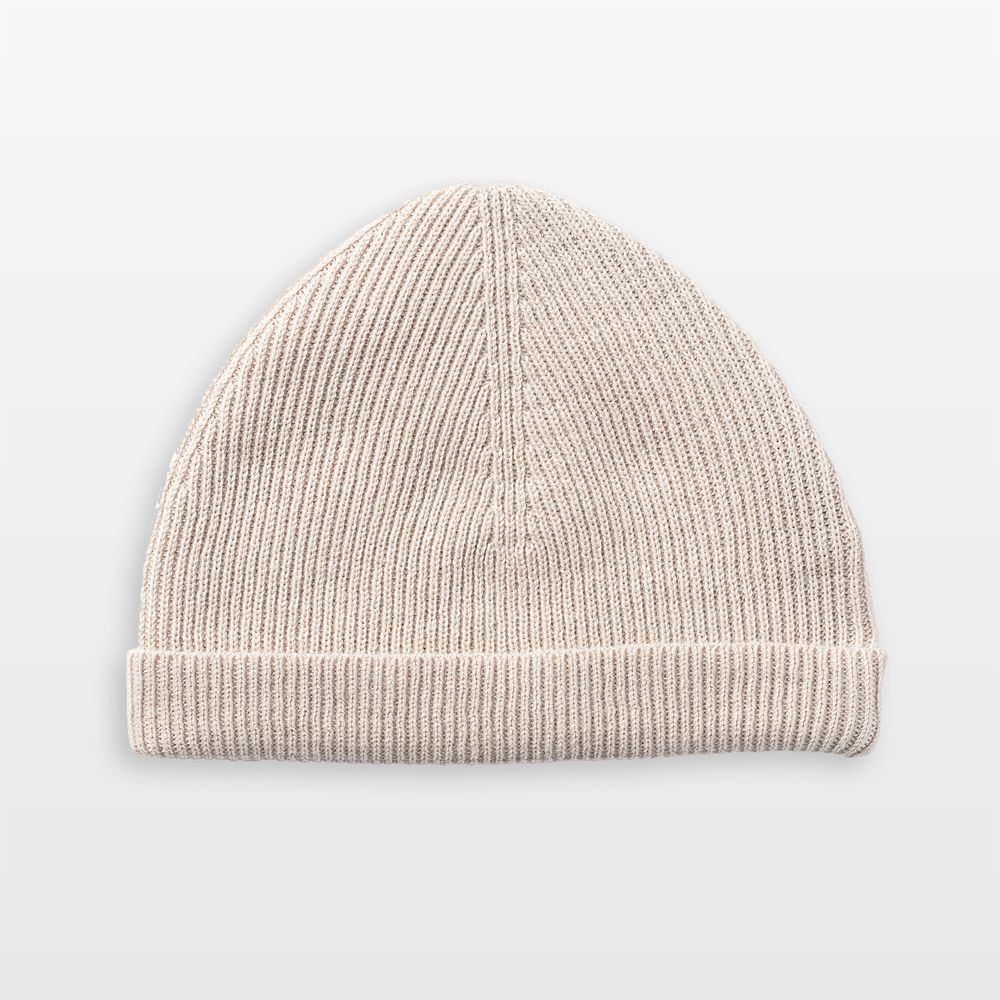 Nuna Beige Cotton Baby Cap