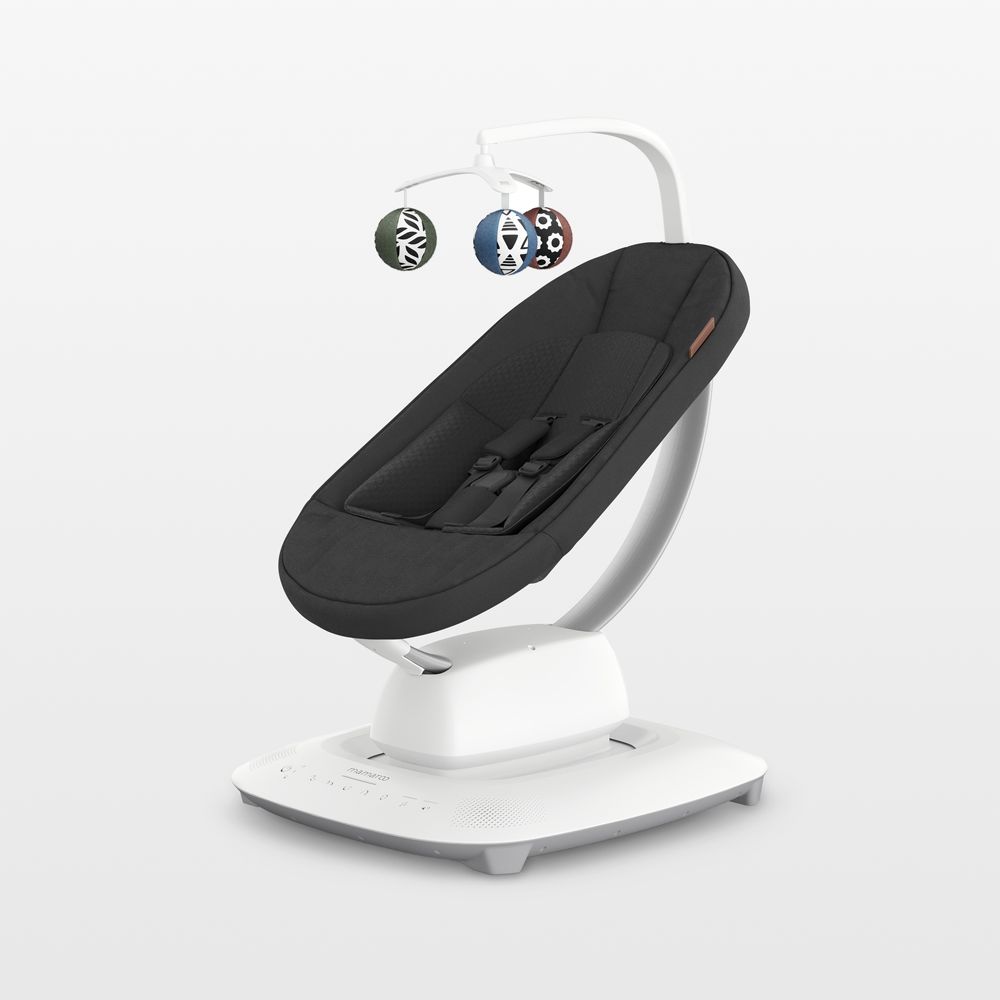 UPPAbaby Mamaroo Jake Black Charcoal Baby Bouncer Chair