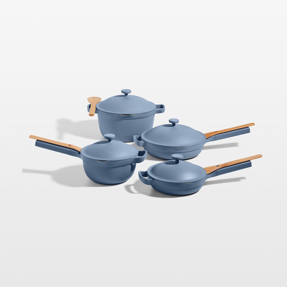 Our Place Blue Salt Ceramic Nonstick 13-Piece Cookware Set