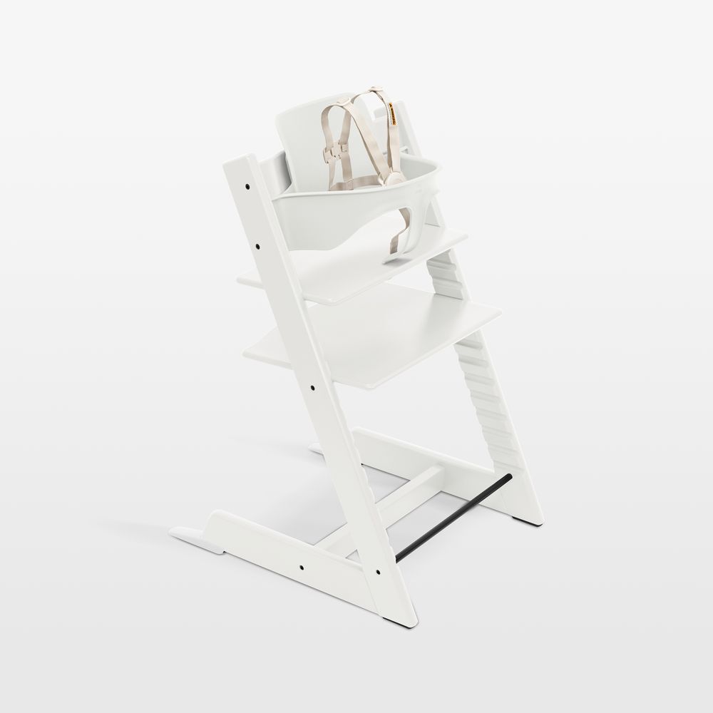Stokke Tripp Trapp White Wood Baby High Chair