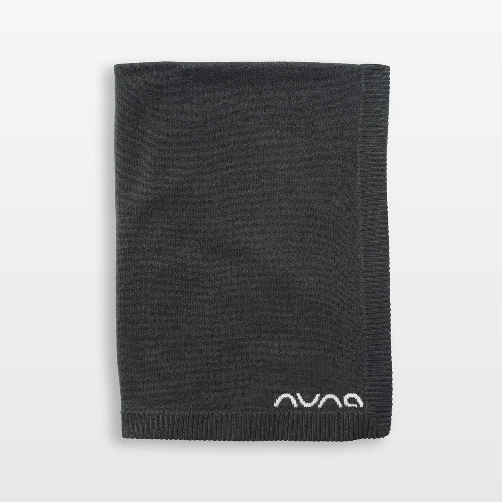 Nuna Shadow Black Cashmere Baby Blanket