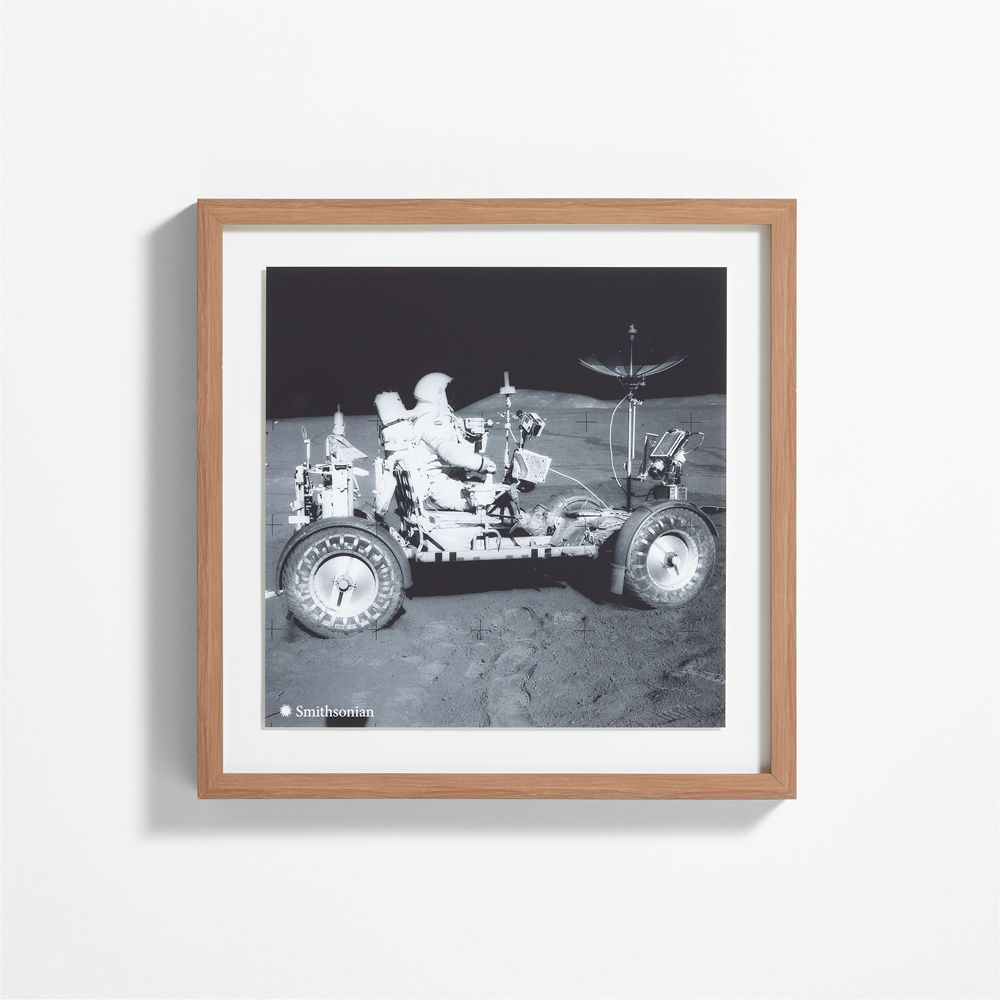 Smithsonian Lunar Rover Vehicle Framed Wall Art Print