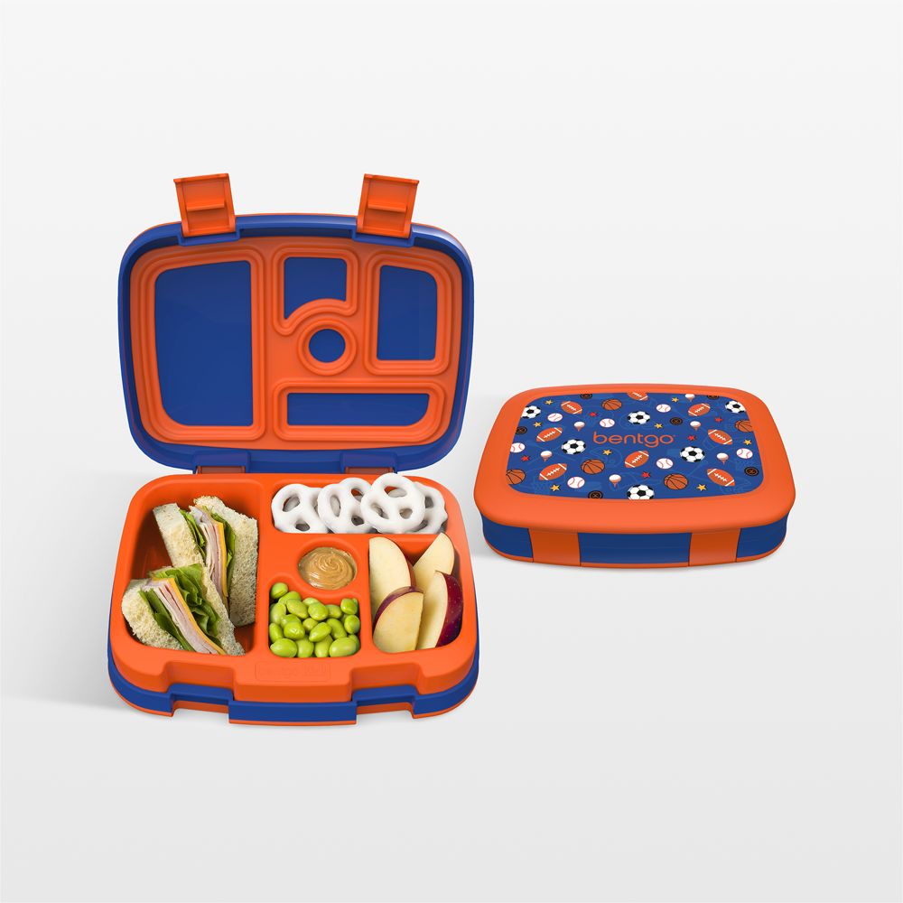 Bentgo Sports-Themed Kids Bento Lunch Box