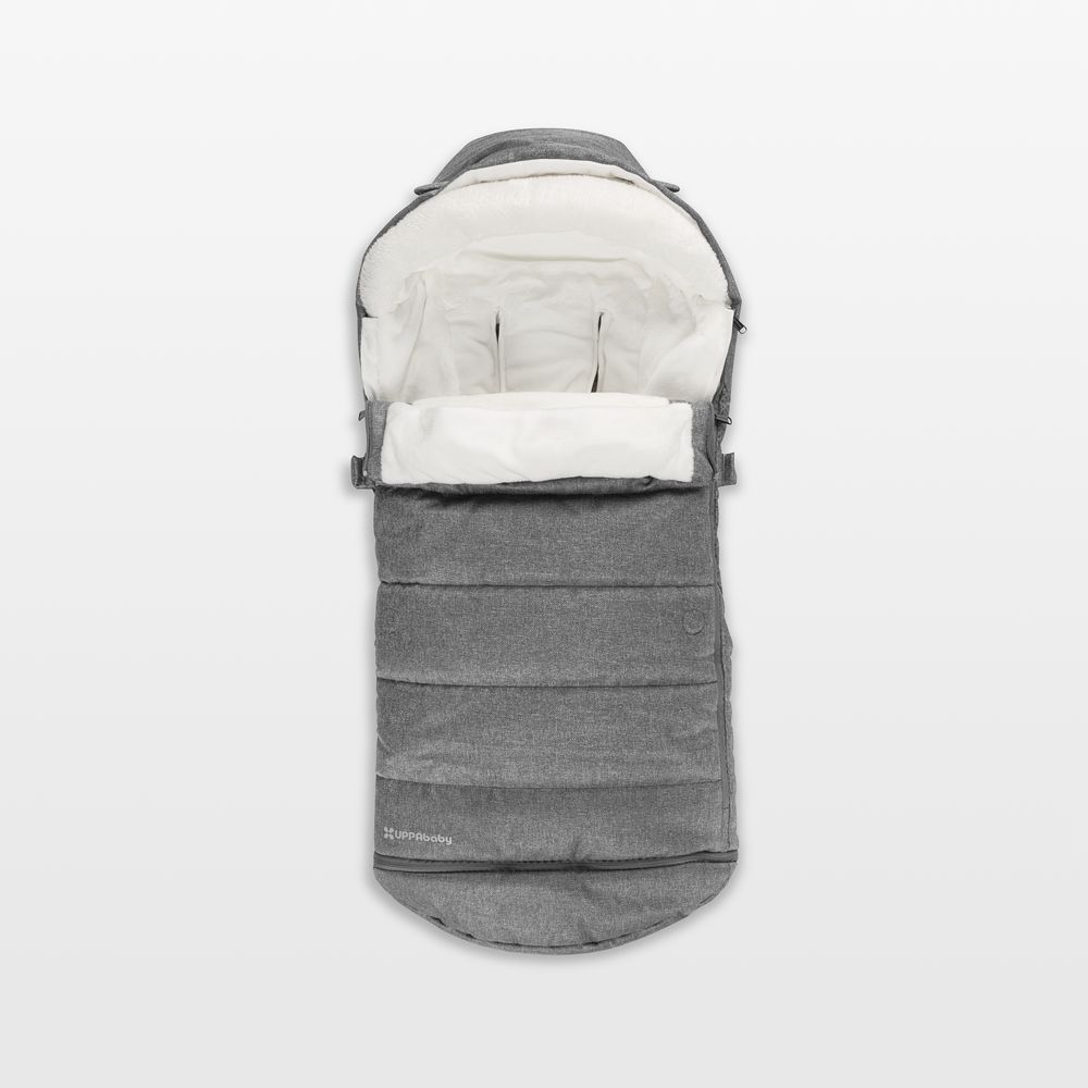 UPPAbaby CozyGanoosh Greyson Grey Melange Stroller Footmuff