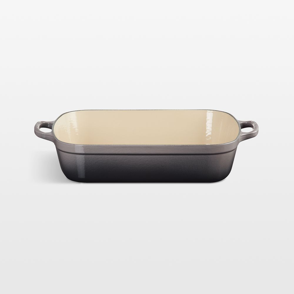 Le Creuset Signature 5.25-Qt. Oyster Enameled Cast Iron Rectangular Roaster