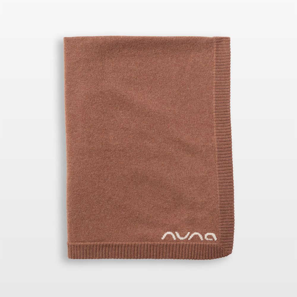 Nuna Sienna Brown Cashmere Baby Blanket