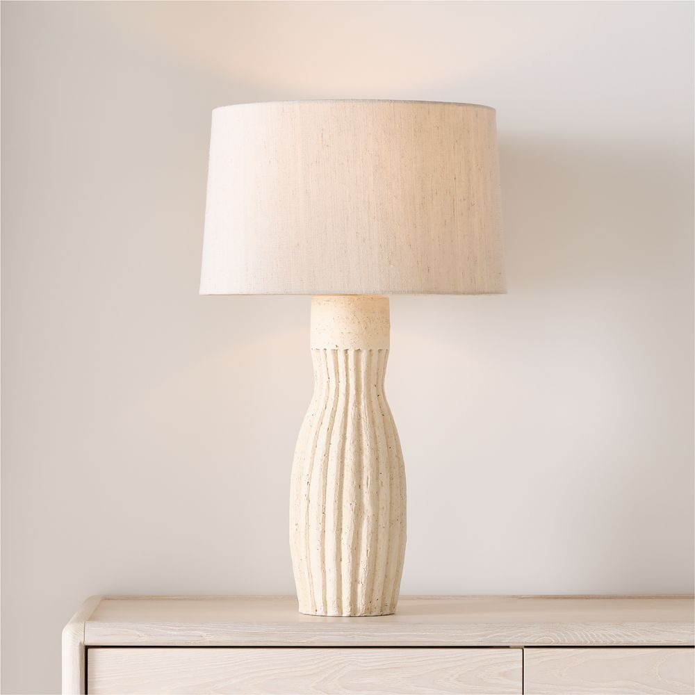 Karina Ivory Table Lamp 28.5"