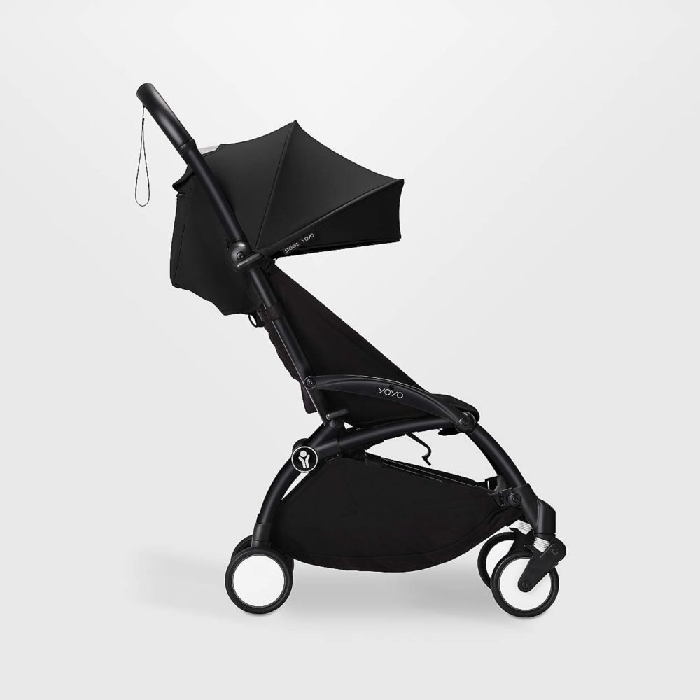Stokke YOYO³ 6+ Months Black on Black Baby Stroller
