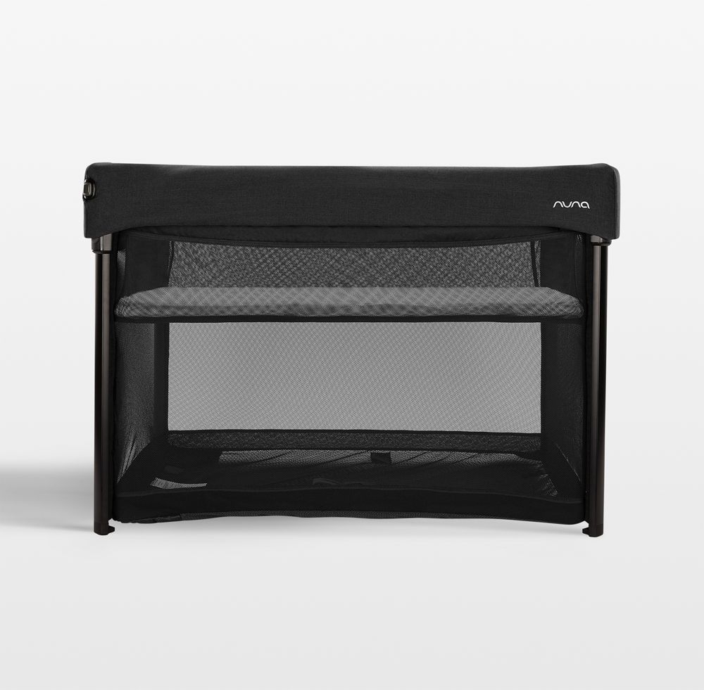 Nuna PAAL Black Playard & Bassinet