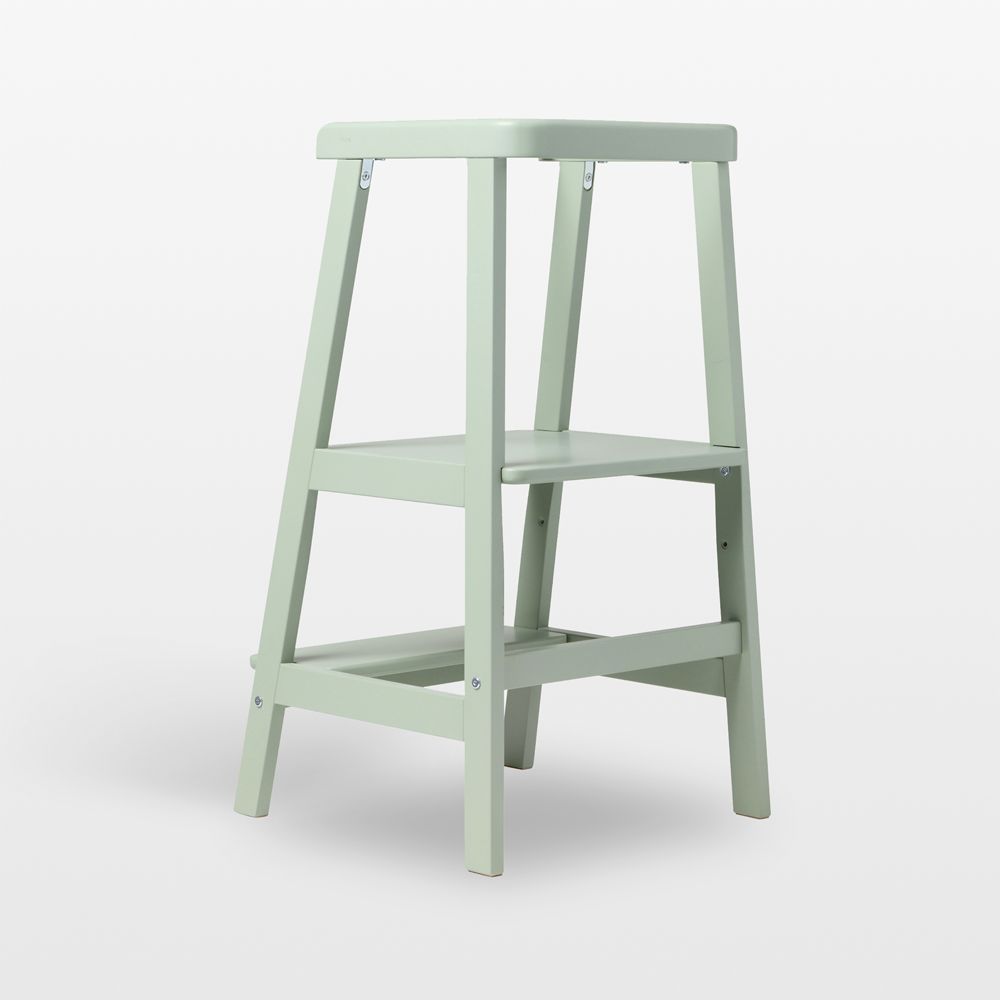 LALO The Tower Sage Green Toddler Step Stool