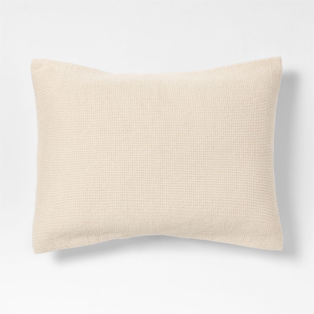 Scoop Undyed 100% Organic Cotton Kids Pillow Sham