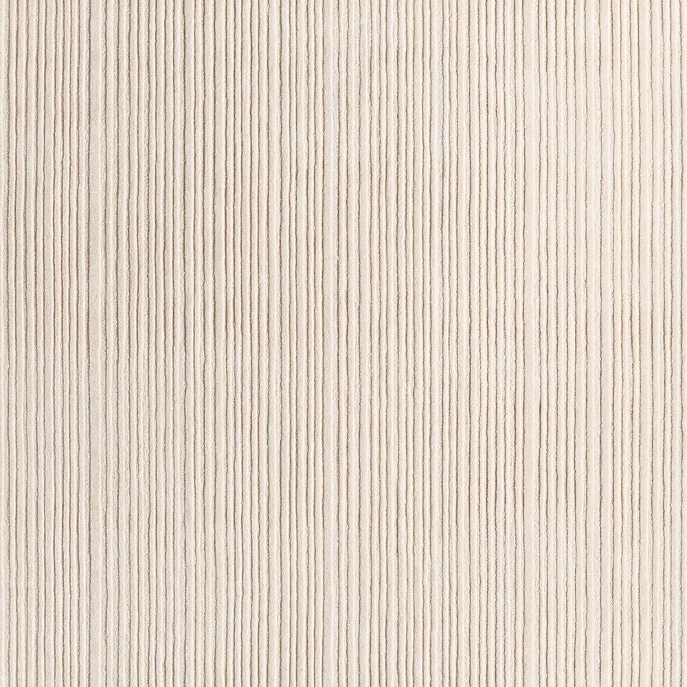 Paloma Textured Stripe Arctic Ivory Kids Wool Area 12"x18" Rug Swatch