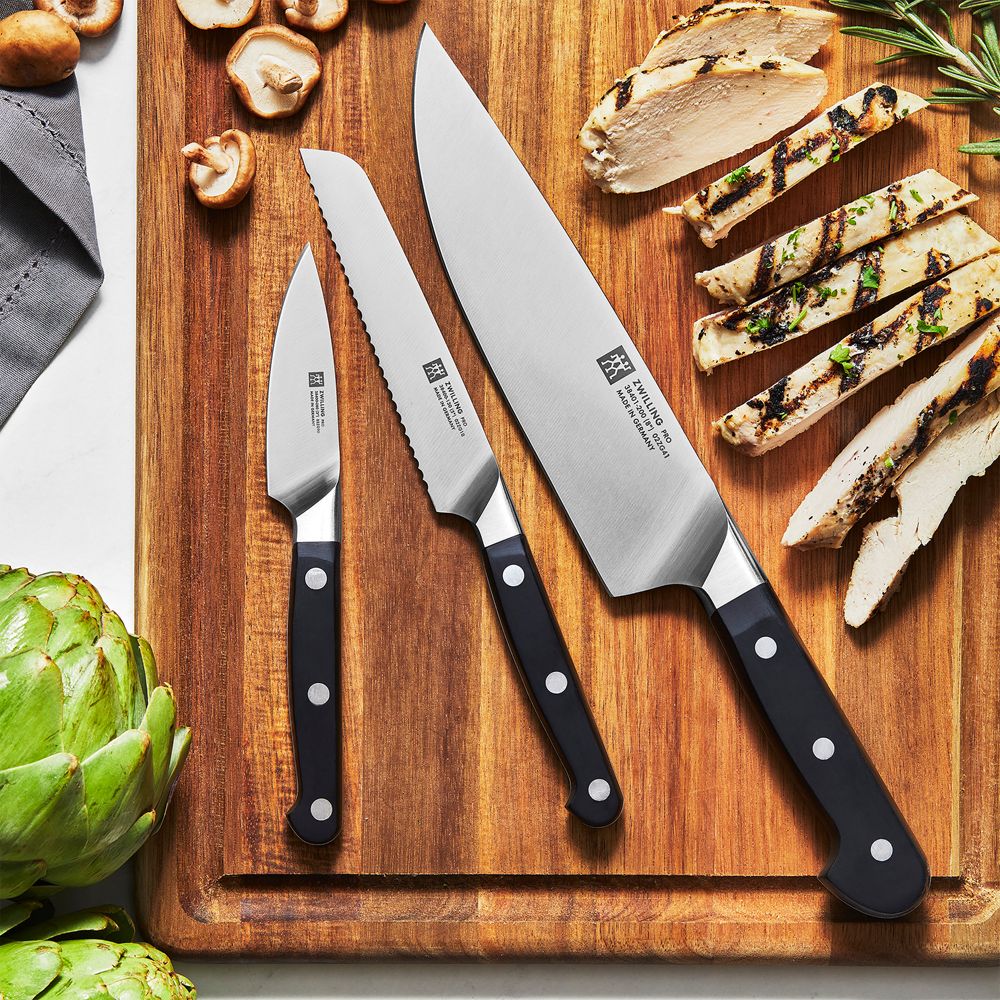 Alternative view of ZWILLING Pro 3-Piece Starter Knife Set