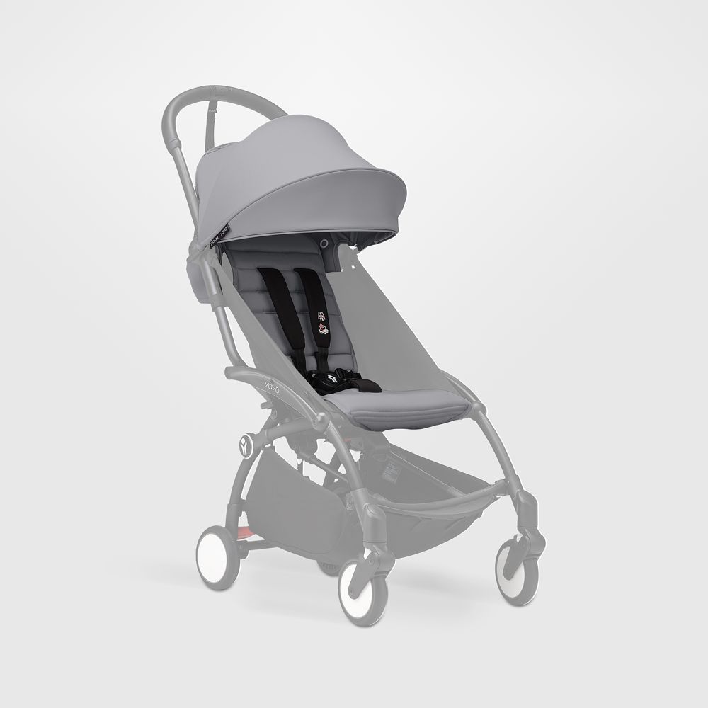 Stokke YOYO 6+ Months Color Pack Stone Seat/Fabric Set for YOYO Stroller Frames