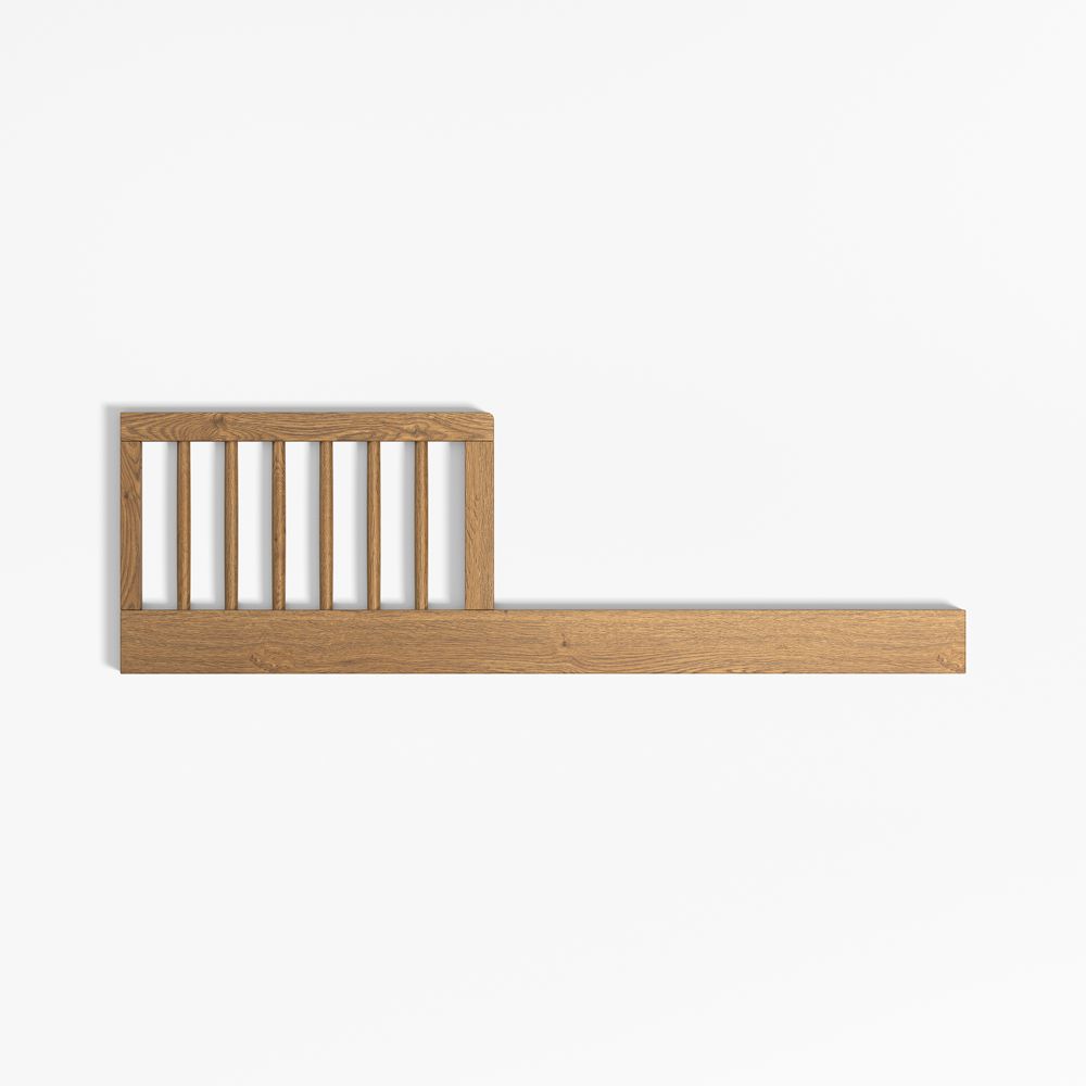 Bodie Flax Brown Wood Toddler Bed Rail