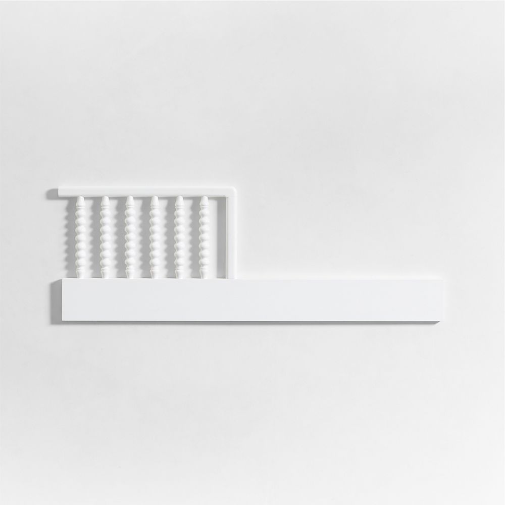 Jenny Lind White Wood Toddler Bed Rail