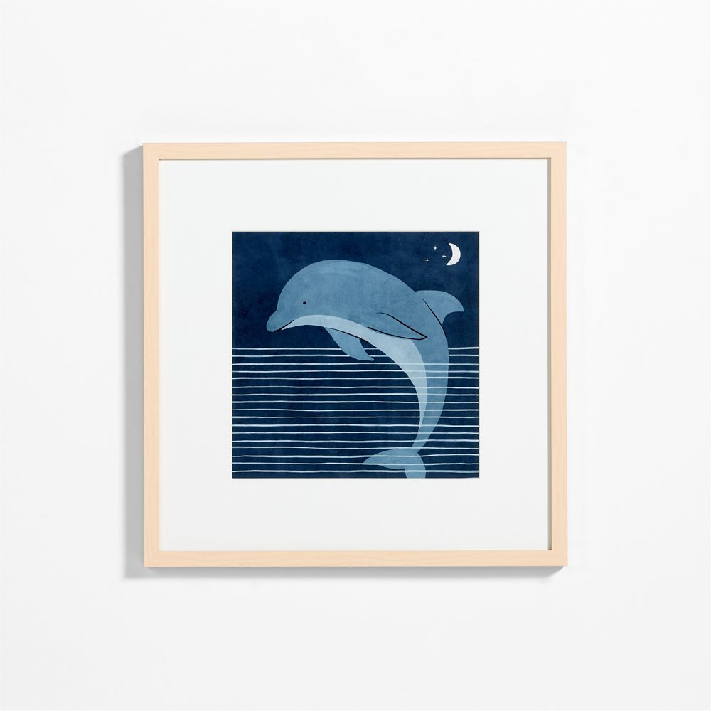 Dolphin Framed Wall Art Print
