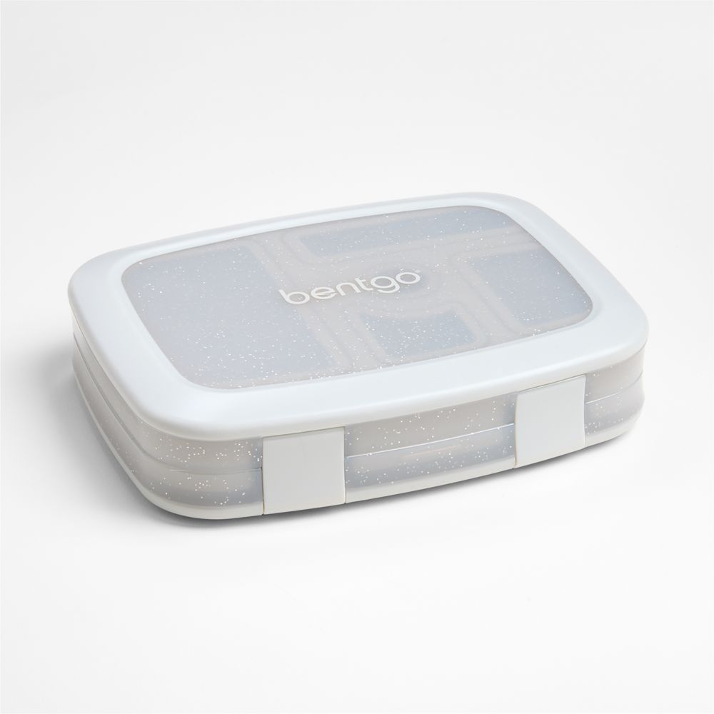 Bentgo Silver Glitter Kids Bento Lunch Box