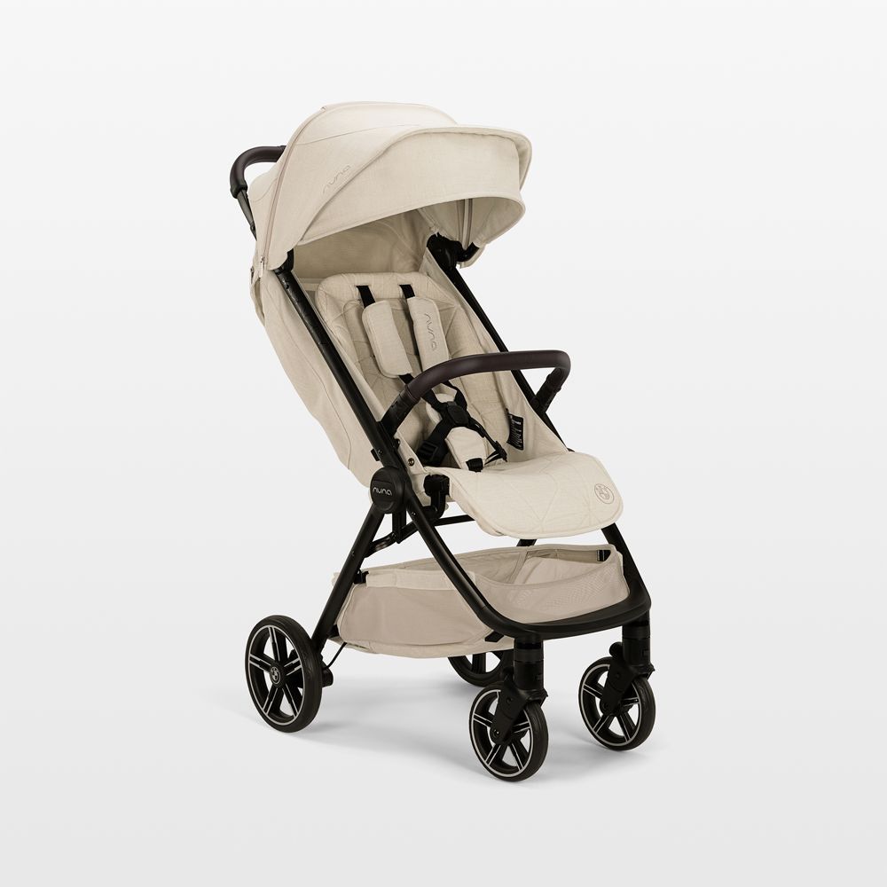 Nuna x BMW TRVL LX Mica Beige Compact Travel Baby Stroller