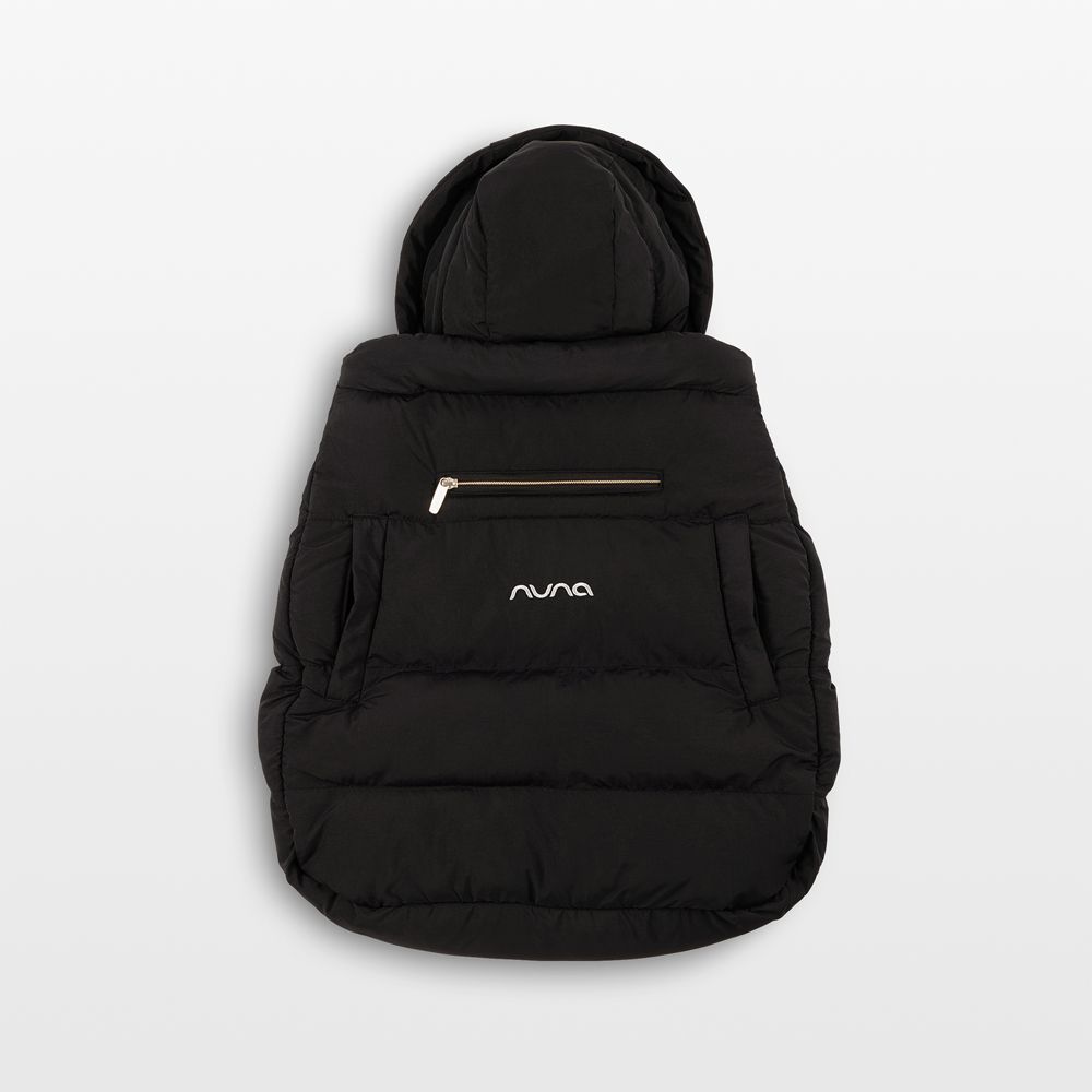 Nuna CUDL Caviar Black Winter Cover